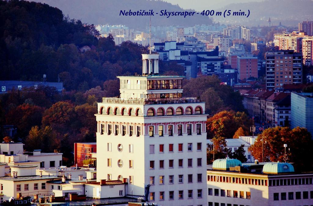 Ferienwohnung Slovenian Art Story Laibach Exterior foto