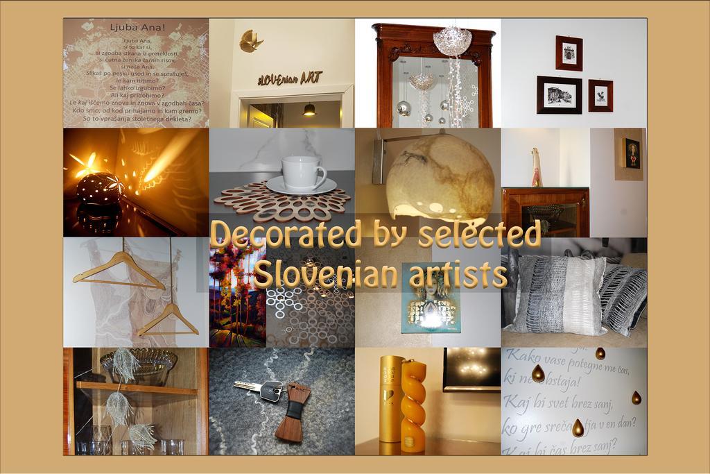 Ferienwohnung Slovenian Art Story Laibach Exterior foto
