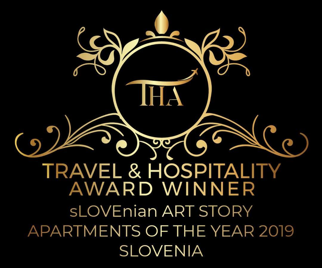 Ferienwohnung Slovenian Art Story Laibach Exterior foto